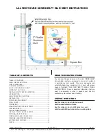 L&L Kiln Mfg, Inc. VENT-SURE DOWNDRAFT Instructions Manual preview