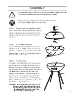 Preview for 5 page of Landmann 0423 Assembly Instructions Manual