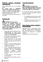 Preview for 20 page of Landmann 11421 Assembly Instruction Manual