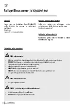 Preview for 30 page of Landmann 11421 Assembly Instruction Manual