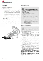 Preview for 10 page of Landmann 12113 Assembly And Operating Manual