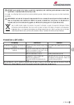 Preview for 109 page of Landmann 12975 Assembly Instruction Manual