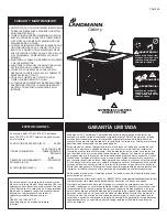 Предварительный просмотр 34 страницы Landmann 22582 Assembly And Use Instructions