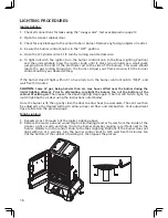 Preview for 16 page of Landmann 3215GS Assembly And Operation Manual