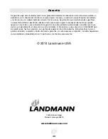 Preview for 43 page of Landmann 32961 Assembly, Care And Use Instructions