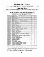 Preview for 6 page of Landmann 3875GWLACR Assembly And Owner'S Manual