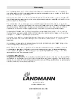 Предварительный просмотр 23 страницы Landmann 42170 Assembly, Care And Use Instructions