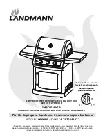 Предварительный просмотр 24 страницы Landmann 42170 Assembly, Care And Use Instructions