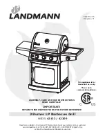 Preview for 1 page of Landmann 42209 Assembly, Care And Use Instructions