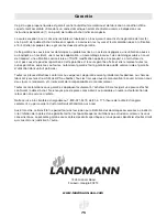 Предварительный просмотр 75 страницы Landmann 42209 Assembly, Care And Use Instructions