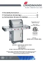 Preview for 1 page of Landmann 42300 Assembly Instruction Manual