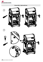 Preview for 14 page of Landmann 42300 Assembly Instruction Manual