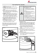 Preview for 27 page of Landmann 42300 Assembly Instruction Manual