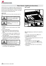 Preview for 28 page of Landmann 42300 Assembly Instruction Manual