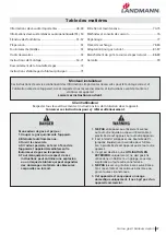 Preview for 47 page of Landmann 42300 Assembly Instruction Manual