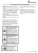 Preview for 49 page of Landmann 42300 Assembly Instruction Manual