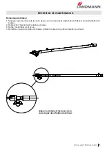 Preview for 75 page of Landmann 42300 Assembly Instruction Manual