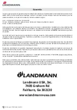 Preview for 90 page of Landmann 42300 Assembly Instruction Manual