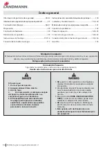 Preview for 92 page of Landmann 42300 Assembly Instruction Manual