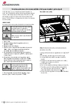 Предварительный просмотр 118 страницы Landmann 42300 Assembly Instruction Manual