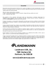 Предварительный просмотр 135 страницы Landmann 42300 Assembly Instruction Manual