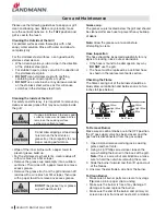 Preview for 34 page of Landmann 42301 Assembly Instruction Manual