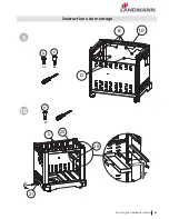 Preview for 63 page of Landmann 42301 Assembly Instruction Manual