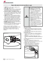 Preview for 82 page of Landmann 42301 Assembly Instruction Manual