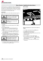 Preview for 30 page of Landmann 42302 Assembly Instruction Manual