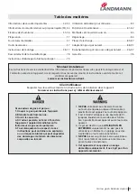 Preview for 51 page of Landmann 42302 Assembly Instruction Manual