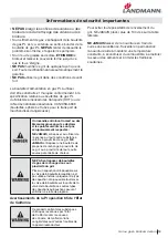 Preview for 53 page of Landmann 42302 Assembly Instruction Manual