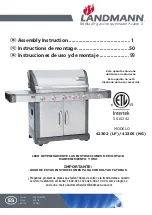 Preview for 99 page of Landmann 42302 Assembly Instruction Manual