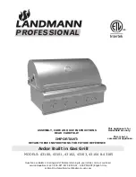 Landmann 43100 Assembly, Care And Use Instructions preview