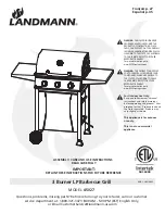 Landmann 45027 Assembly, Care And Use Instructions preview