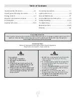 Preview for 2 page of Landmann 45027 Assembly, Care And Use Instructions