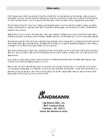 Preview for 26 page of Landmann 45027 Assembly, Care And Use Instructions