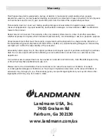 Preview for 33 page of Landmann 45028 Instructions Manual