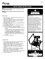 Предварительный просмотр 22 страницы Landmann 470106 Assembly And Operating Instructions Manual