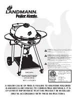 Landmann 470220 Assembly And Operating Instructions Manual preview