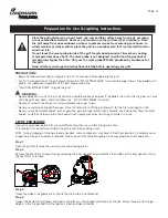 Предварительный просмотр 19 страницы Landmann 470220 Assembly And Operating Instructions Manual