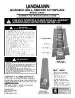 Preview for 1 page of Landmann 590151 Operating Instructions