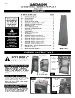 Preview for 2 page of Landmann 590151 Operating Instructions