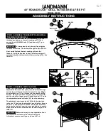 Preview for 7 page of Landmann 590503 Assembly And Operating Instructions Manual