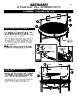 Preview for 9 page of Landmann 590503 Assembly And Operating Instructions Manual