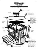 Предварительный просмотр 2 страницы Landmann Aspen 28107 Assembly Instructions