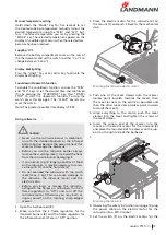 Предварительный просмотр 13 страницы Landmann avalon PTS 5.1 Plus Assembly And Operating Manual