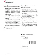 Предварительный просмотр 8 страницы Landmann Avalon PTS Plus 3.1 12121 Assembly And Operating Manual