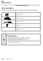 Preview for 40 page of Landmann Avalon series Assembly Instruction Manual