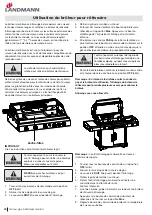 Preview for 80 page of Landmann Avalon series Assembly Instruction Manual