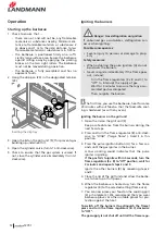 Preview for 13 page of Landmann Avalon Assembly And Operating Manual